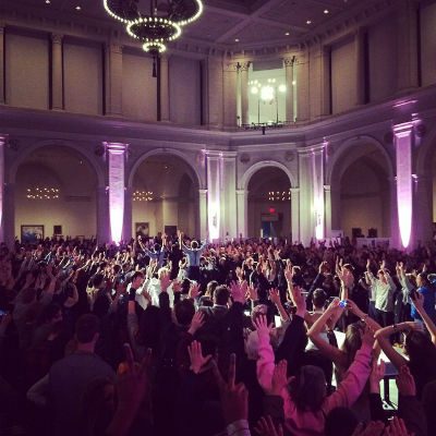 The crowd at the Dec 6th Dapper@ Masculine Fashion Show. Copyright Monet Bernard.